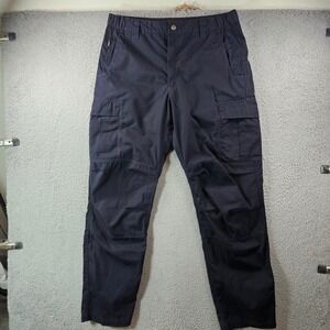Vertx Mens Navy Blue Tactical Cargo Pants Size 36x34